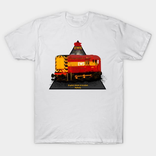 Vintage_Class_08_Diesel_Electric_Shutter T-Shirt by MotorManiac